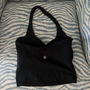 lululemon Align halter tank, black, size 2
